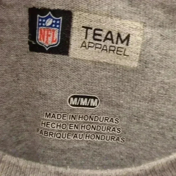 NFL Cincinnati Bengals tshirt, gray and orange, medium - Picture 4 of 5